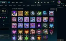 Conta LVL 154 com 310 skins