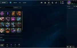 Conta LVL 154 com 310 skins