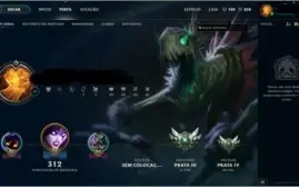 CONTA - 79 CHAMPS - 19 SKINS - PRATA