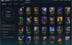 Conta League Of Legends Unranked