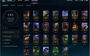 Conta League Of Legends Unranked