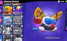 Conta brawl stars!!!! Várias skins 