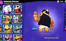 Conta brawl stars!!!! Várias skins 