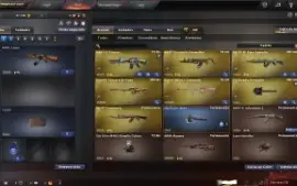 Conta Barrinha de Ouro com Semi Vip AK Tormenta+MNS