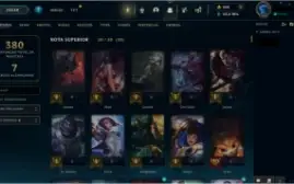 Conta League of Legends 2012 146 Skins Todos os Campeões