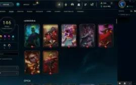 Conta League of Legends 2012 146 Skins Todos os Campeões