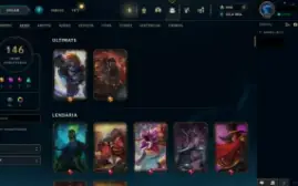 Conta League of Legends 2012 146 Skins Todos os Campeões