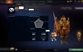 Conta Immortal 6188 Mmr - 12000/12000 Behavior - Várias Skin