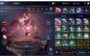 Conta LV 58 (58K POWER) + PET VERMELHO. (DIABINHA)