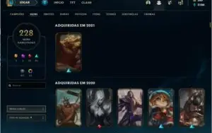 Conta MD5 mestre com ícone desafiante 228 skins