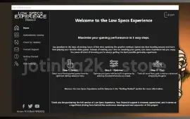 Low Specs Experience - Otimização para seus jogos!
