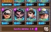 Clash royale conta lvl 9 , 7 lendarias 2600 trofeus