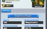 Clash royale conta lvl 9 , 7 lendarias 2600 trofeus