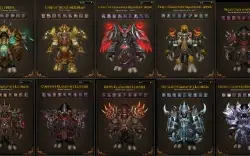 Super Conta: Druid Mage Tower, CMs, Elite Sets, Hero e mais!