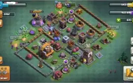 clash of clans cv8 Semi FUll Barato