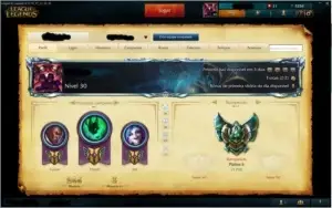 Conta de League Of Legends