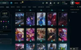 Conta de lol Mestre 187 skin