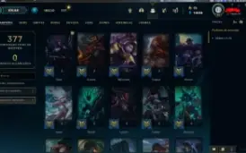 Conta de lol Mestre 187 skin