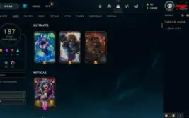 Conta de lol Mestre 187 skin