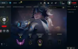 Conta de lol Mestre 187 skin