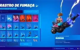 conta de fortnite, passe atual skins raras e FULL ACESSO