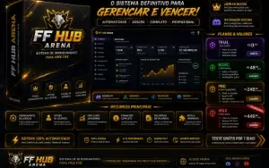 Painel FF Hub Arena (Free Fire)