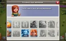 Clash of clans cv 8 - semifull, baratinho