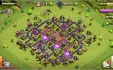 Clash of clans cv 8 - semifull, baratinho