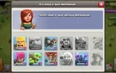 Clash of clans cv 8 - semifull, baratinho