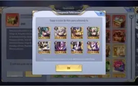 SAINT SEIYA AWAKENING - COM GEMAS AVANÇADAS E LIVROS