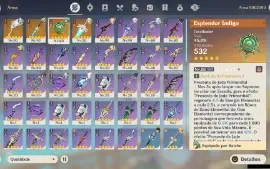 Genshin Impact - Ar55 , 8 Personagens T5 E 4 Armas T5