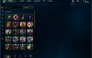 CONTA LOL GOLD 2 (EX PLATINA) 167 SKINS+++