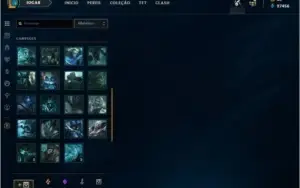 CONTA LOL GOLD 2 (EX PLATINA) 167 SKINS+++