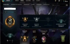 CONTA LOL GOLD 2 (EX PLATINA) 167 SKINS+++