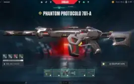 Conta De Valorant Com 1600 Reais Em Skins