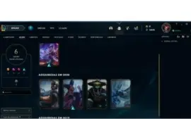 Conta Gold 4 com Riot Graves e Annie supergalática
