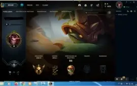 Conta Gold 4 com Riot Graves e Annie supergalática