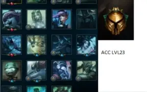 Conta Platina 2 + [BRINDE] ACC level 23