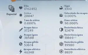 Conta Tower Of Fantasy Main Gelida , Meta Atual