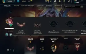 Ferro 2 com 130 Champs e 55 Skins + 1 Prestigio do Sylas
