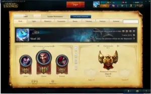 Conta de lol Gold 4