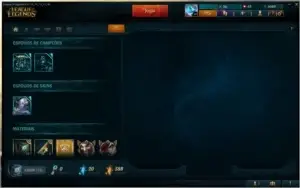 Conta de lol Gold 4
