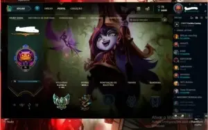 conta de lol platina 2