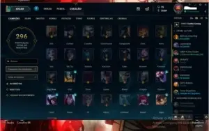 conta de lol platina 2