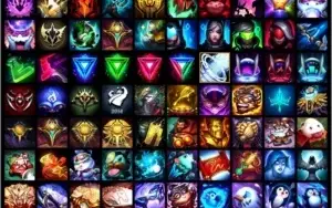 League of Legends - Conta 2013 - 135 Skins/84 Ícones/8 Wards