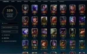 CONTA LVL 149 PLATINA 4 77 CAMPEÕES E 40 SKINS
