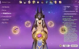 AR55, 18T5 Hutao C1 + Bis, Yelan + Bis, Cyno + Bis, Lyney...