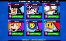 Brawl stars nvl 194 36 brawl, muitos nvl max, 20k de troféus