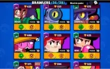 Brawl stars nvl 194 36 brawl, muitos nvl max, 20k de troféus