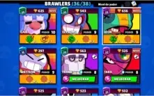 Brawl stars nvl 194 36 brawl, muitos nvl max, 20k de troféus
